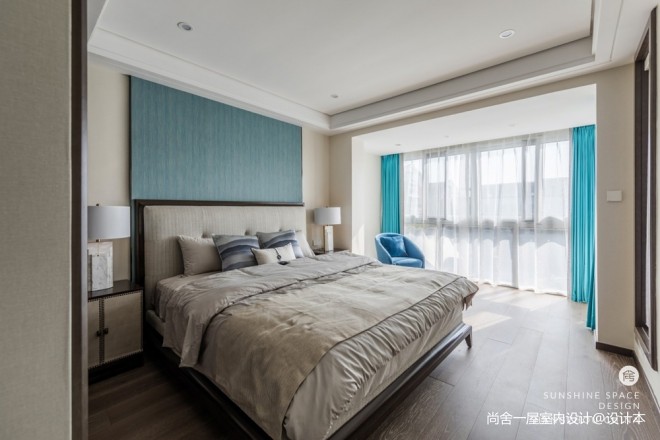 新中式 | 卧室设计图