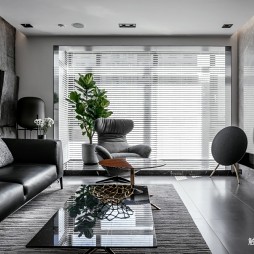 150平米现代简约—客厅图片