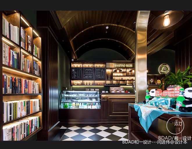 青啤  麦香咖啡馆（实景）——室内环境图片