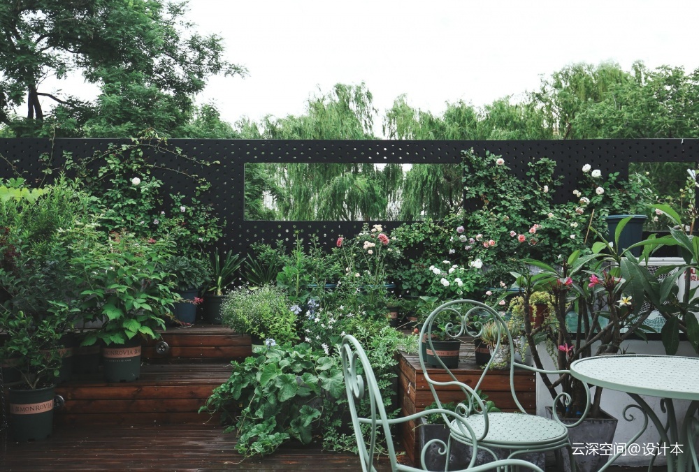 家花园般的设计工作室——露台图片