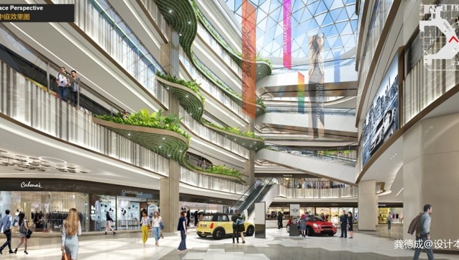 海丰第一城商业综合体空间设计