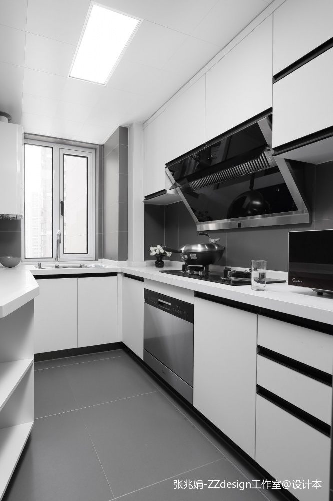 89平米现代简约—厨房图片