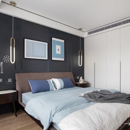 纯净苍穹，简而纯粹の家——卧室图片