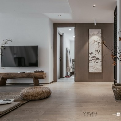 112m² | 中式禅意风——客厅图片