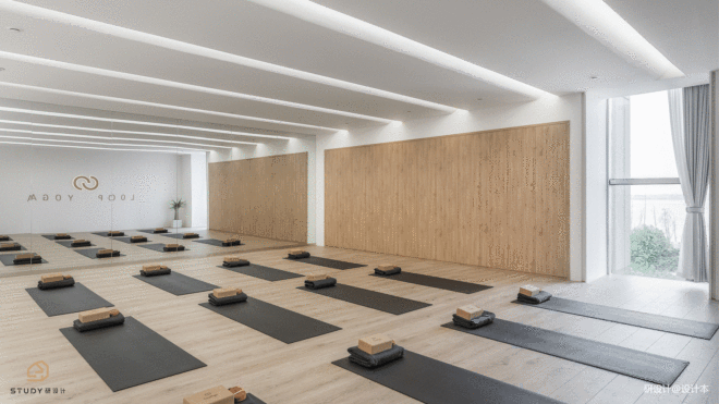 研设计 | Loop Yoga 乐朴瑜伽——练习室图片