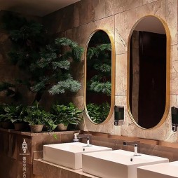 九品烤鸭 餐厅设计 微尘空间MDS作品——卫生间图片