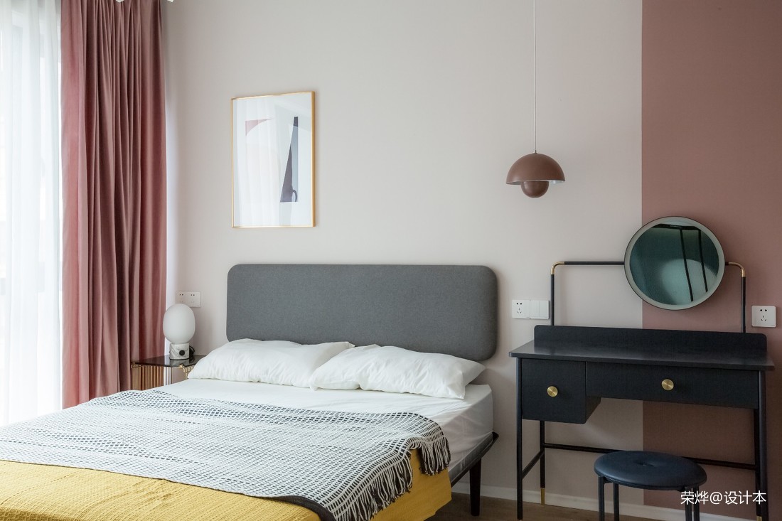 75平现代简约二居——卧室图片