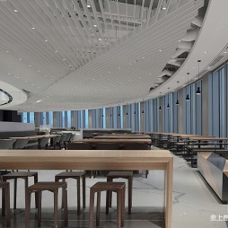OPPO深圳湾总部员工餐厅——就餐区图片