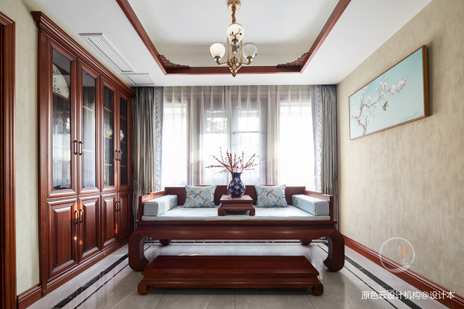 中式古典别墅豪宅——休闲区图片