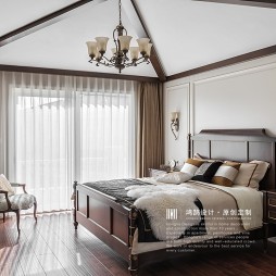 650平米美式别墅——卧室图片