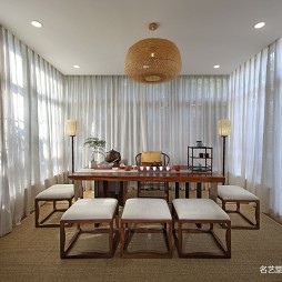 北京长岛澜桥别墅私宅——茶室图片