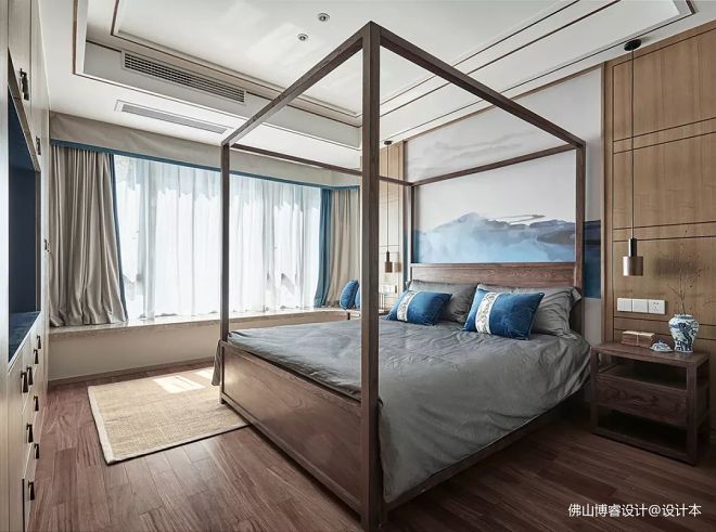 禅意-中式现代——卧室图片