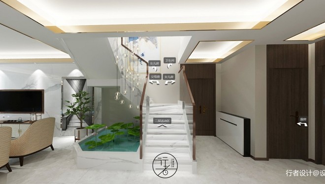 新中式家装——“一尺阶水”