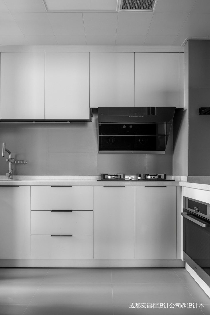92平现代简约-厨房图片