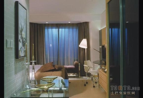 东南亚风格酒店设计起居室视觉图