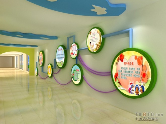 幼儿园主题墙饰设计图片