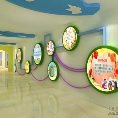 幼儿园主题墙饰设计图片