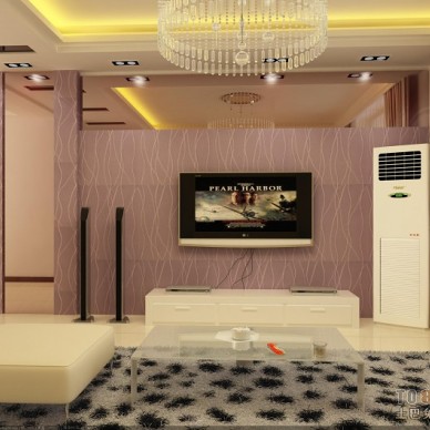 小房间欧式卧室电视墙效果图
