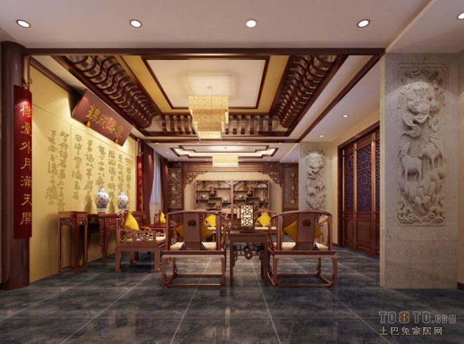 中式古典客厅563417
