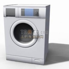 白色洗衣机3d模型下载