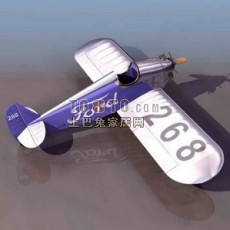 遥控小型飞机3d模型下载