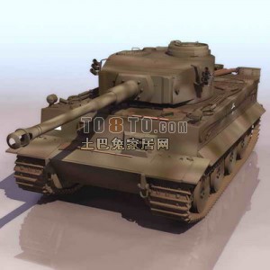坦克兵器素材23d模型下载
