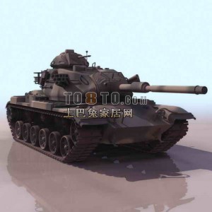 坦克兵器素材33d模型下载