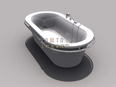 素材-洗浴用具6套3d模型下载