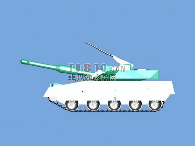 坦克兵器素材223d模型下载
