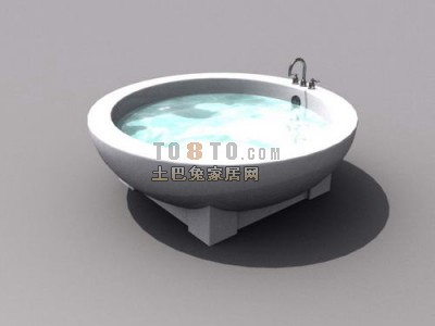 3D模型素材-3D洗浴用具模型6套