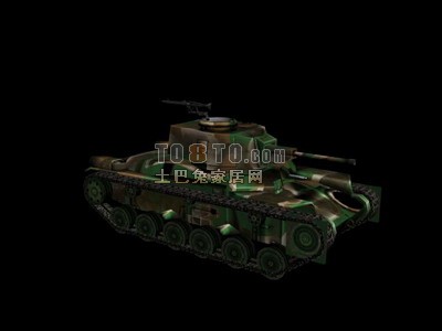 坦克兵器素材153d模型下载