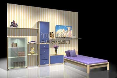 壁柜、壁橱-家具3d模型下载