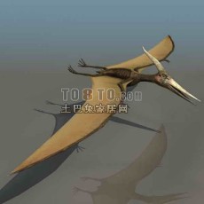 翼龙-动物素材3d模型下载