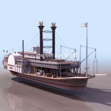 舰船3d模型下载