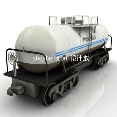 水箱列车3d模型下载