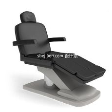 真皮椅子床3d模型下载