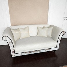 双人休闲沙发3d模型下载
