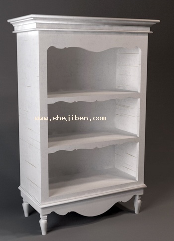 欧式鞋柜家具3d模型下载