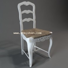 现代休闲椅子3d模型下载