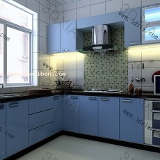 厨房3d模型下载