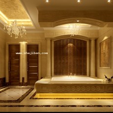 浴室3d模型下载