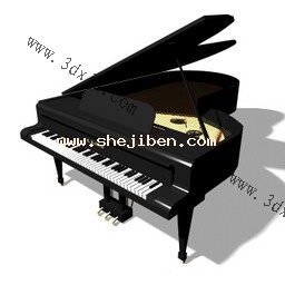 钢琴3d模型下载