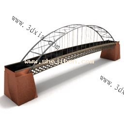 精细高架桥3d模型下载