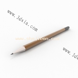 3d铅笔模型 铅笔3d模型下载 设计本模型下载网站