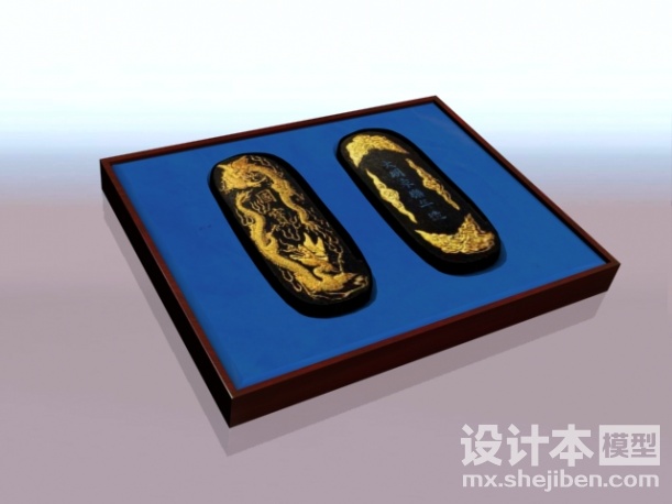 中国民俗装饰3d模型下载