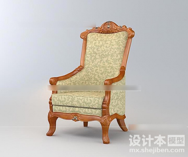 美工家具椅子3d模型下载