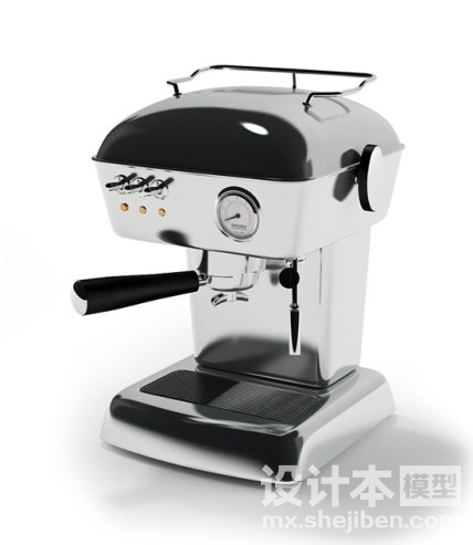 早期咖啡机3d模型下载