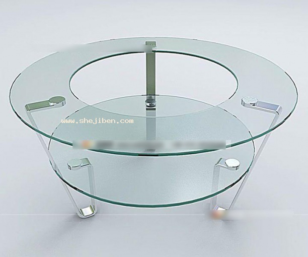玻璃圆桌