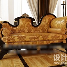 沙发躺椅3d模型下载