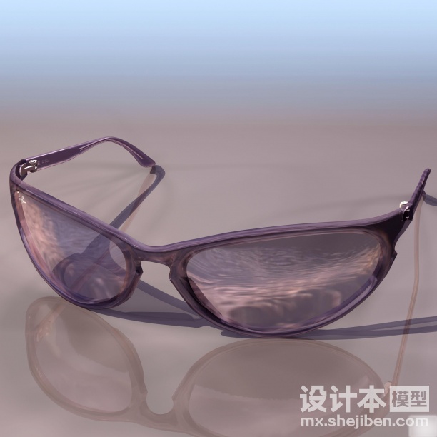 眼镜3d模型下载